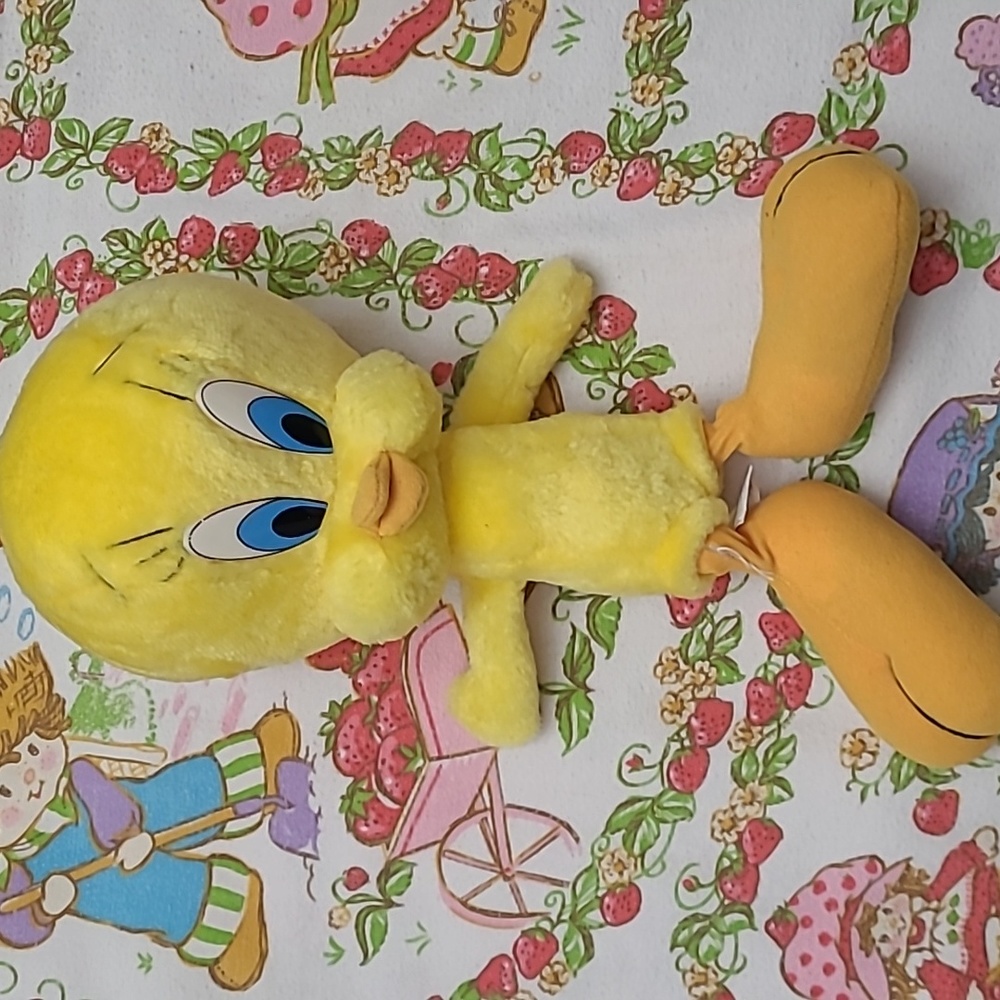 Vintage Warner Bros Tweety Bird Plush